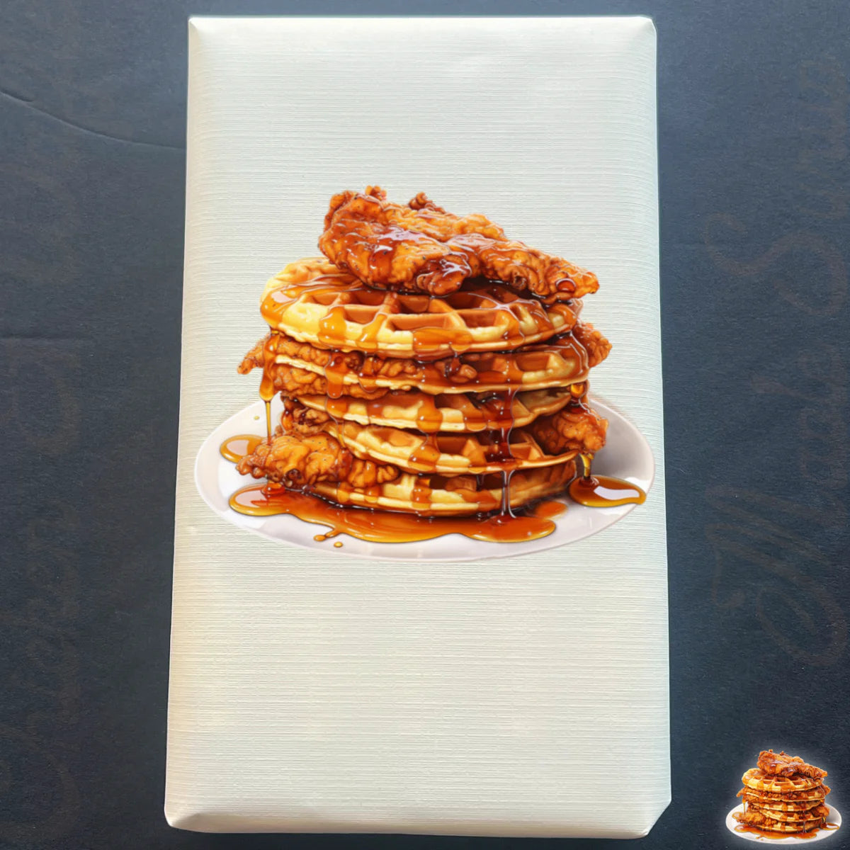 Ezra Zion CHICKEN & WAFFLES MAPLE SYRUP