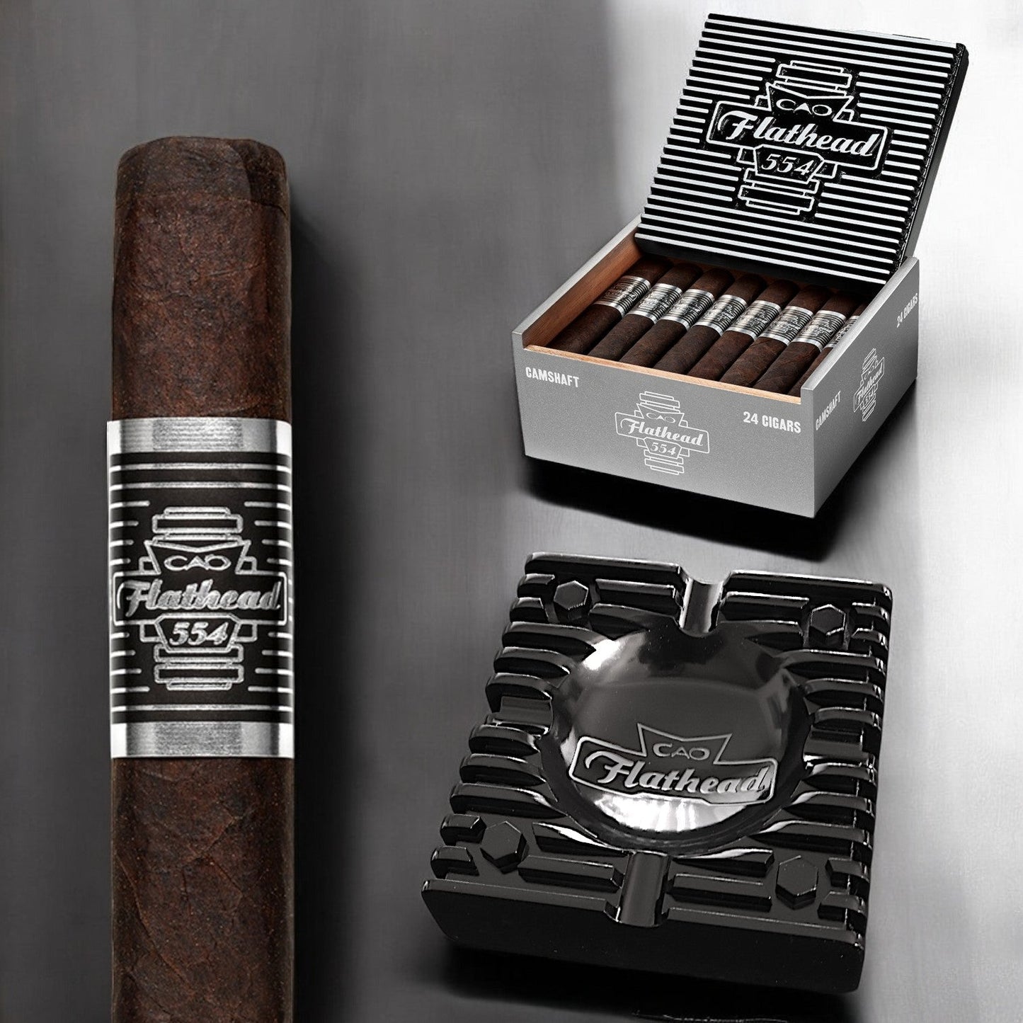 CAO Flathead V554 Camshaft Box of 24 Cigars