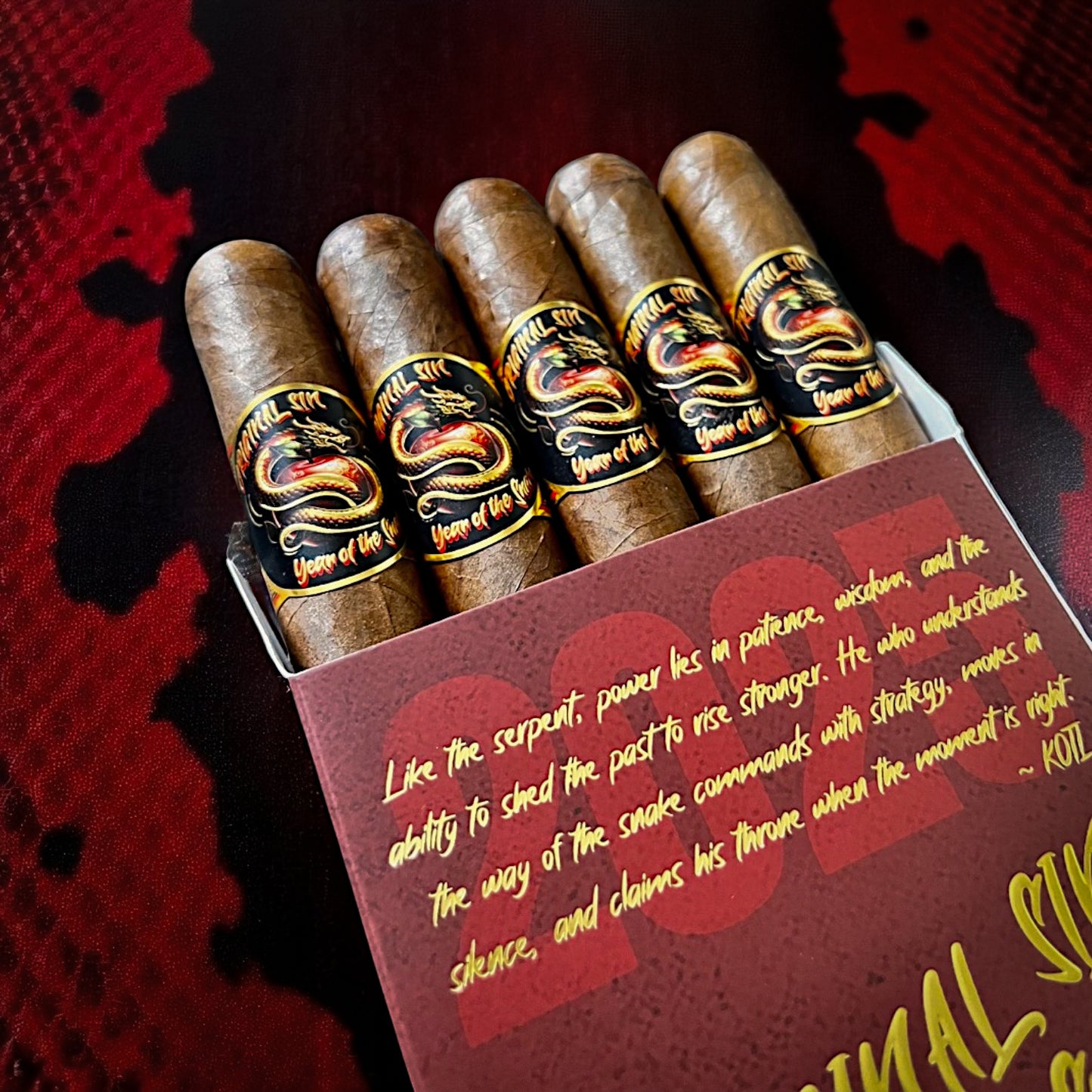 ORIGINAL SIN 2025 – YEAR OF THE SNAKE