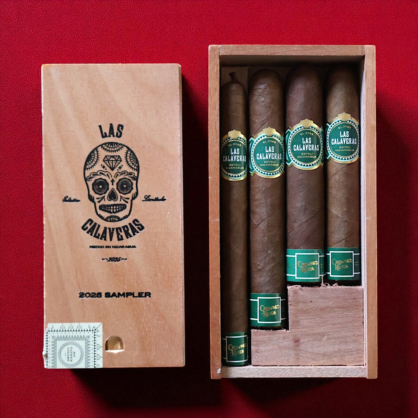 Las Calaveras Edición Limitada 2025 Four-Cigar Sampler Box