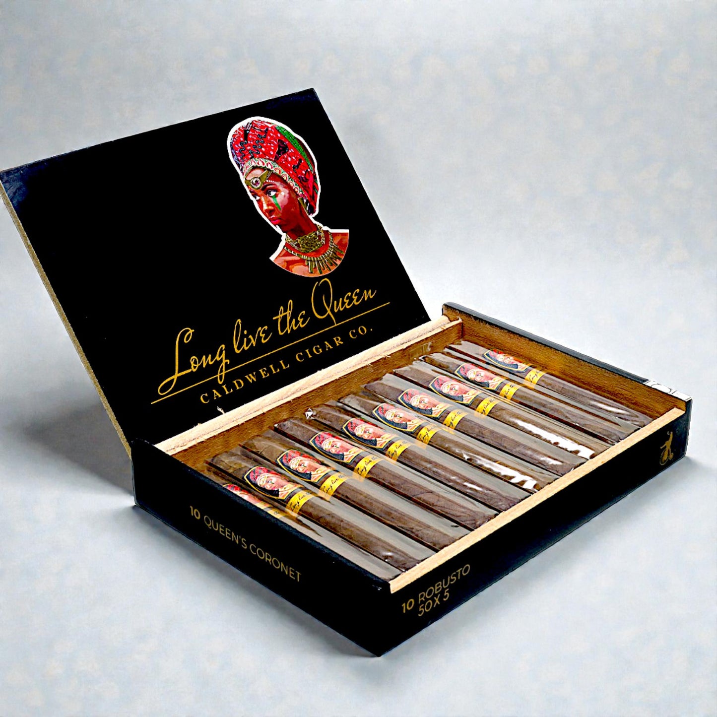 Caldwell Long Live the Queen Maduro Queen’s Coronet (Box of 10)