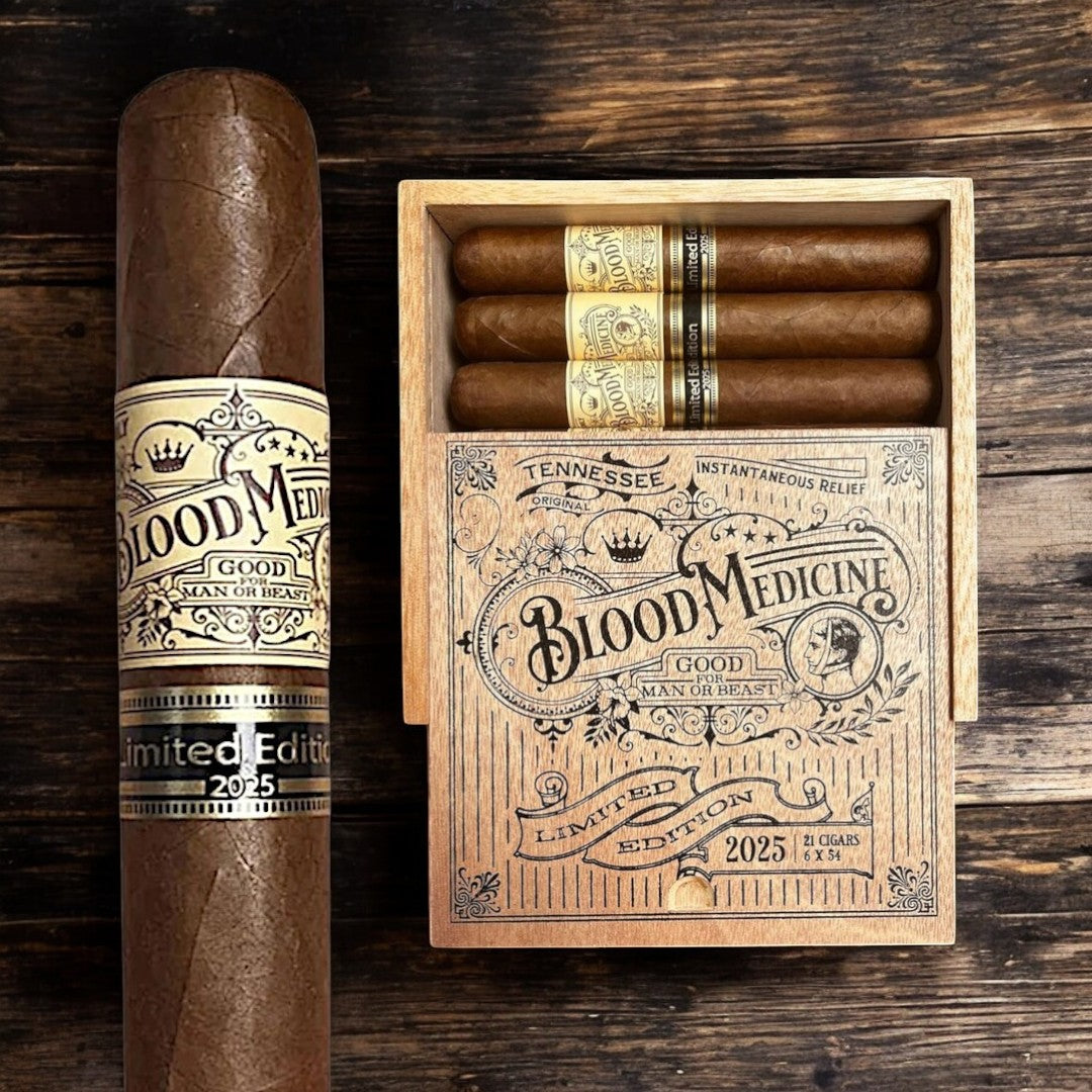 Crowned Heads BLOOD MEDICINE 2025 L.E. King of the Leaf Crowned Heads BLOOD MEDICINE 2025 L.E. King of the Leaf