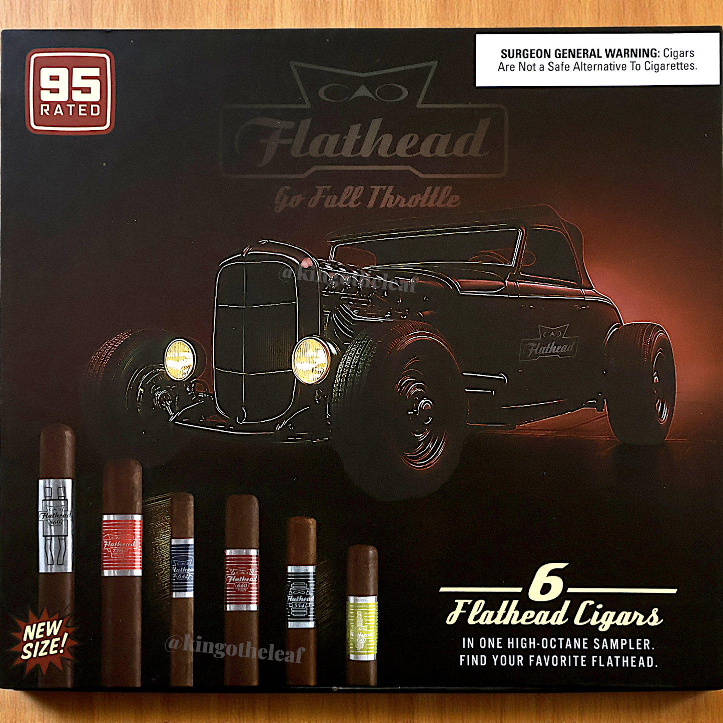 CAO FLATHEAD SAMPLER 6 PACK + FREE FLATHEAD METAL ASHTRAY