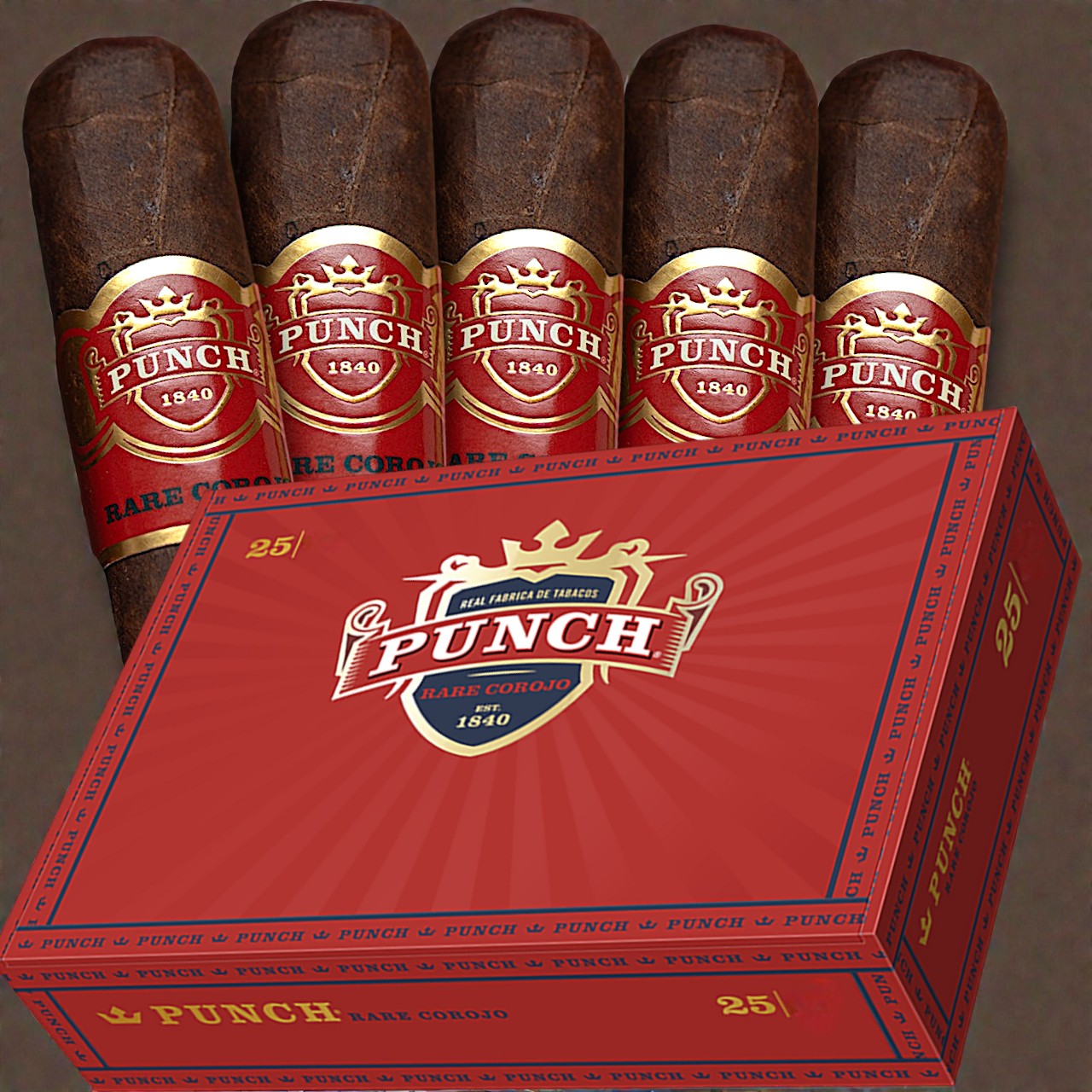 Punch Rare Corojo Magnum Box Pressed