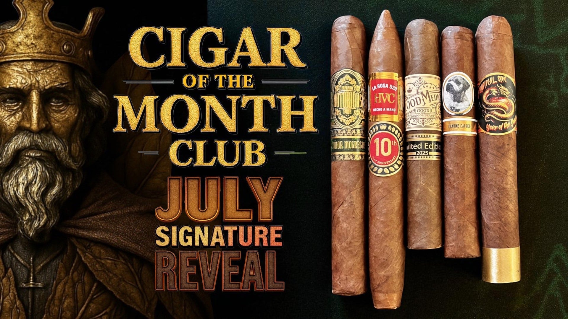 tobacco of the month club KOTL Cigar JULY 2025 – King of the Leaf OGT Cigar Society Cigar of