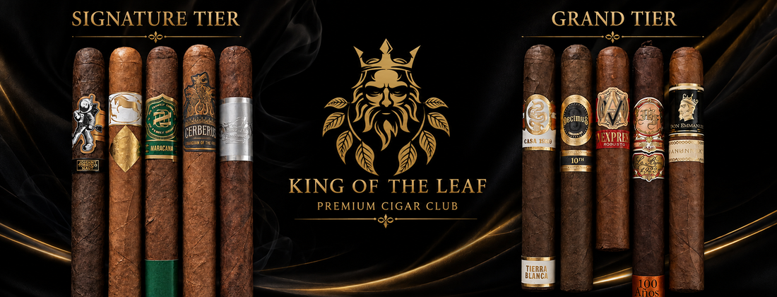 King of the Leaf Cigar Club | August 2026 Signature & Grand Tier Reveal