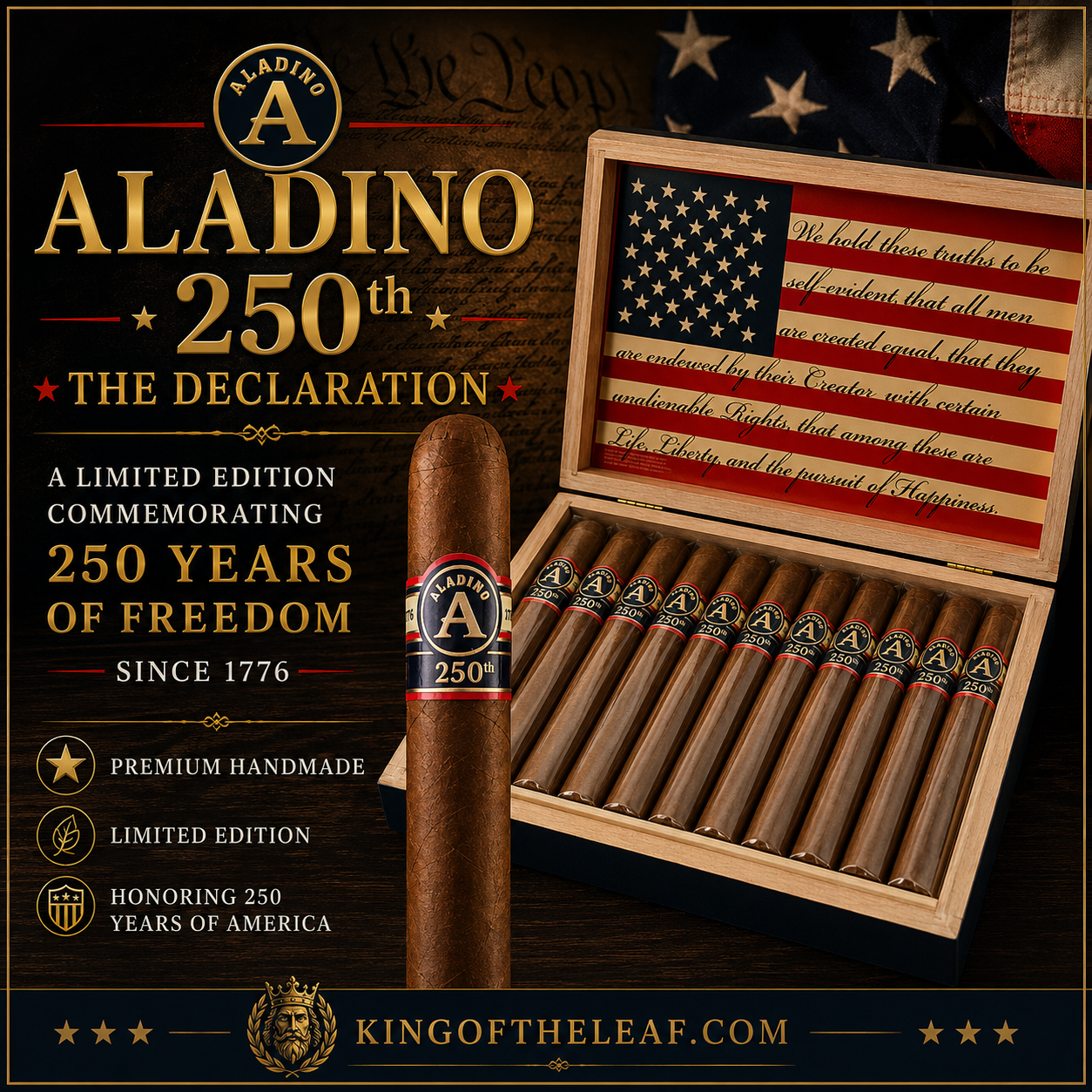 Aladino 250th The Declaration Limited Edition