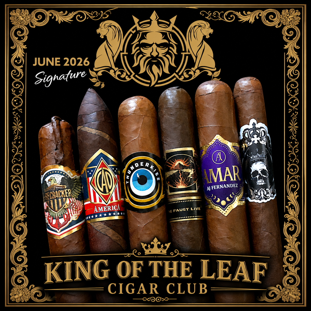 King of the Leaf Premium Cigar Club - SIGNATURE TIER
