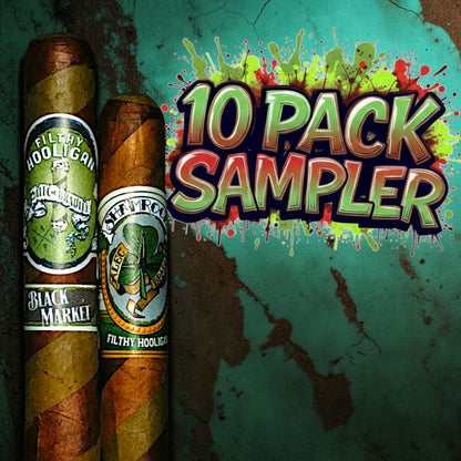 Filthy Hooligan & Shamrock Sampler 10 CIGARS