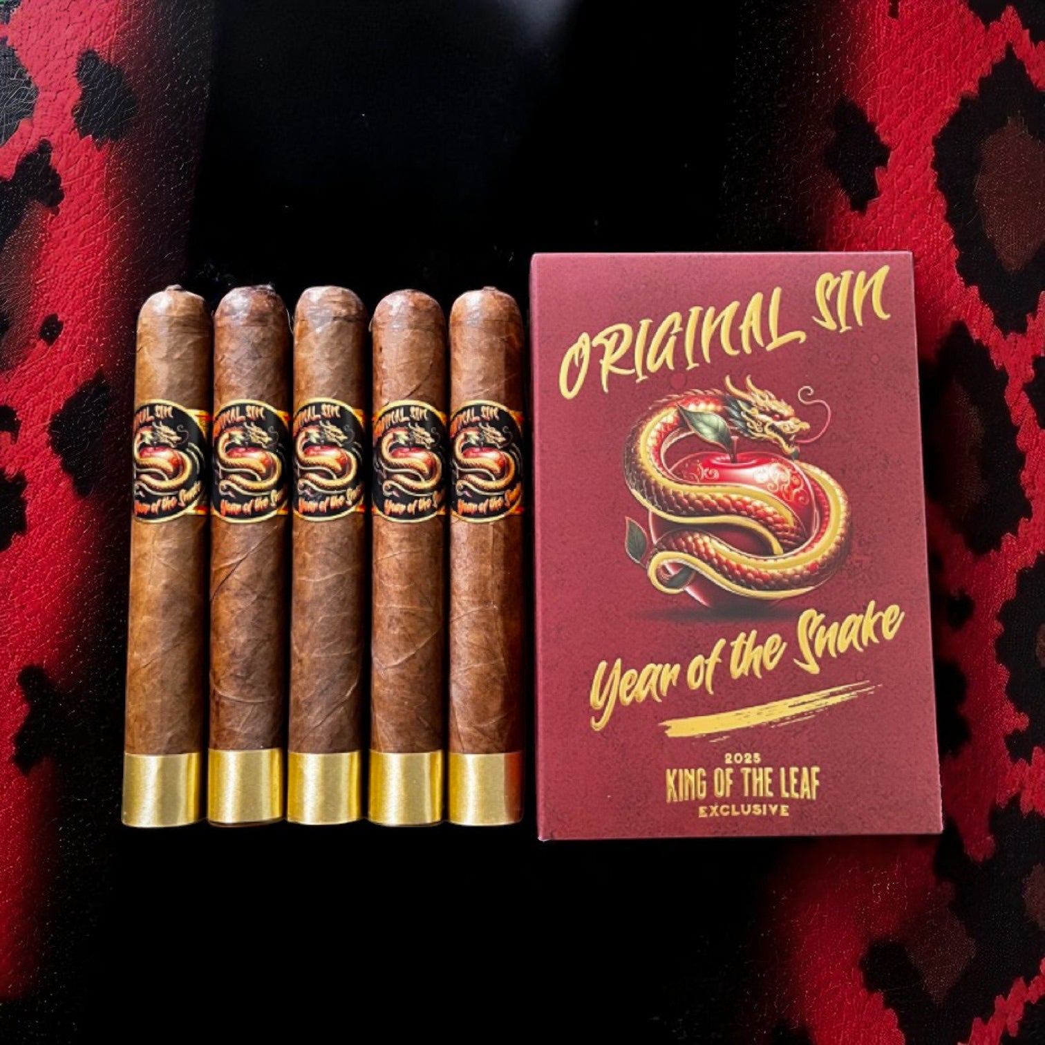 solid snake cigarette brand ORIGINAL SIN 2025 – YEAR OF THE SNAKE – King of the Leaf solid snake cigarette brand ORIGINAL SIN 2025 – YEAR OF THE SNAKE – King of the Leaf
