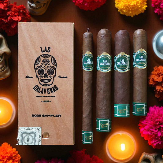 Las Calaveras Edición Limitada 2025 Four-Cigar Sampler Box