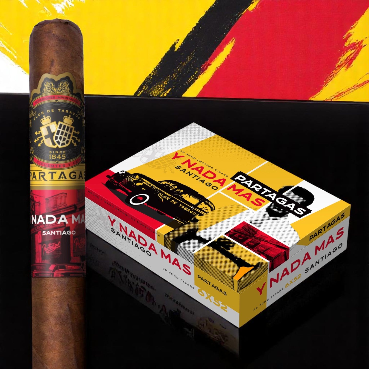 tobacco y mas Partagas Nada Santiago Toro - Dark Natural Buy Partagas y Nada Mas