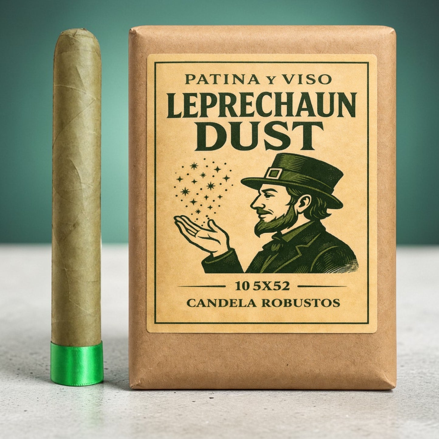 Leprechaun Dust – Patina Cigars y Viso Horny Collaboration (10 Pack Bundle)