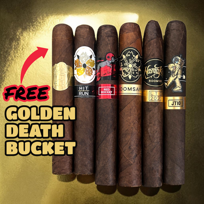 Room 101 Golden Ticket Sampler 6 Cigars Total 5-Pack + 1 Unobtainable Bonus