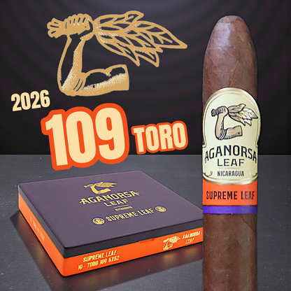 Aganorsa Supreme Leaf Toro 109 (6×52) 2026