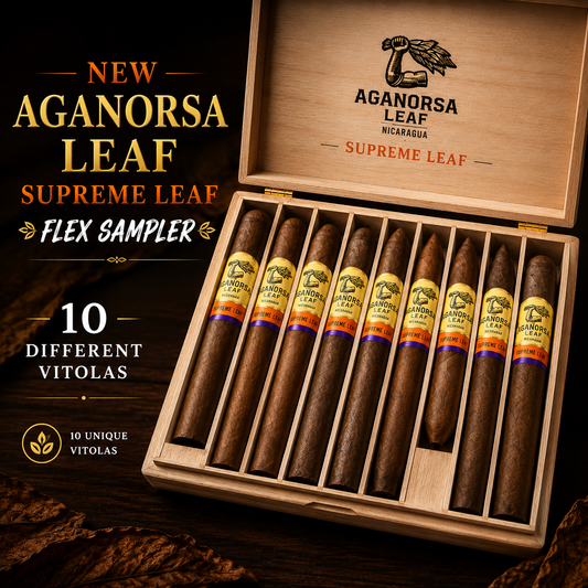 AGANORSA Leaf Supreme Leaf Flex Sampler – 10 Count Box