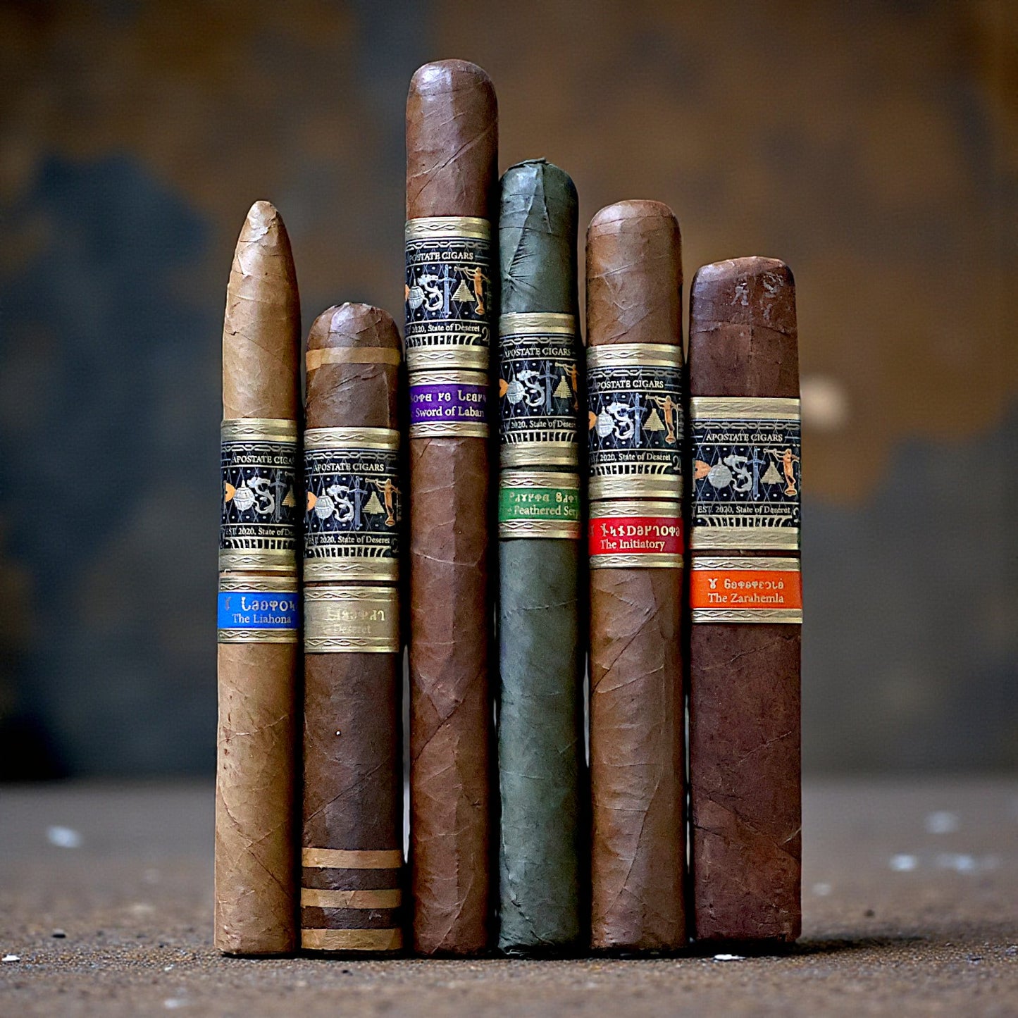 The World of Apostate 6 Cigar Sampler