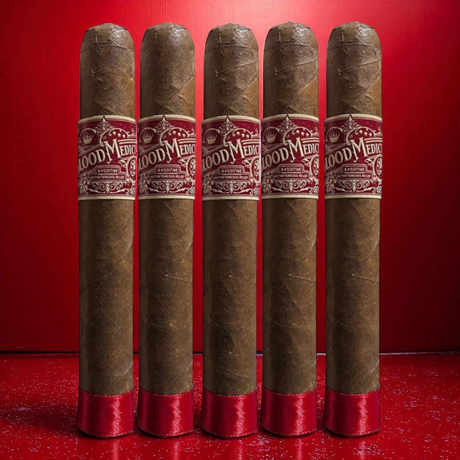 bloody good vape and smoke cigars Blood Medicine B Positive Limited Edition – King of the Leaf