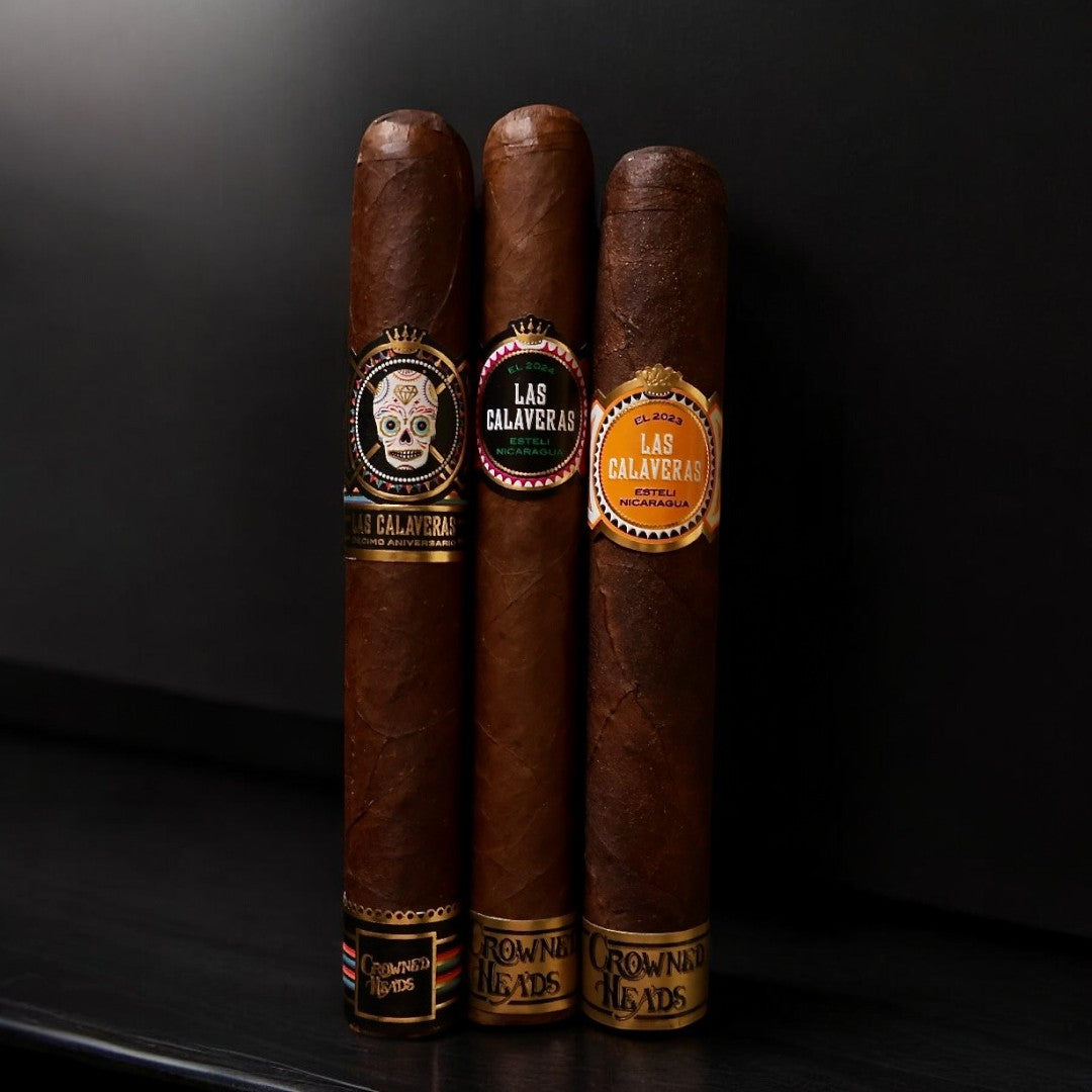 Crowned Heads Las Calaveras Decimo Aniversario 3-Pack Sampler