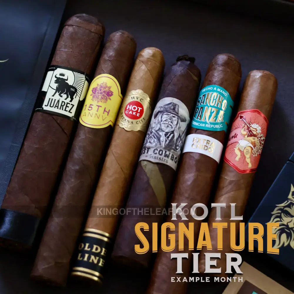 King of the Leaf Premium Cigar Club - SIGNATURE TIER Cigar Club