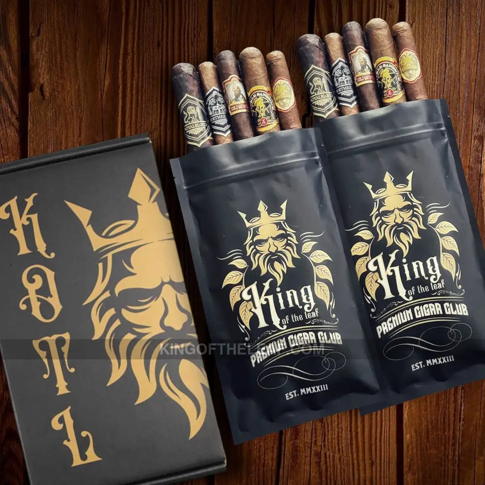 King of the Leaf Premium Cigar Club - SIGNATURE TIER KOTL Signature Double Cigar Club