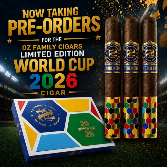 Oz Family Cigars WOrld Cup 2026 Limited Edition (PRE-ORDER)