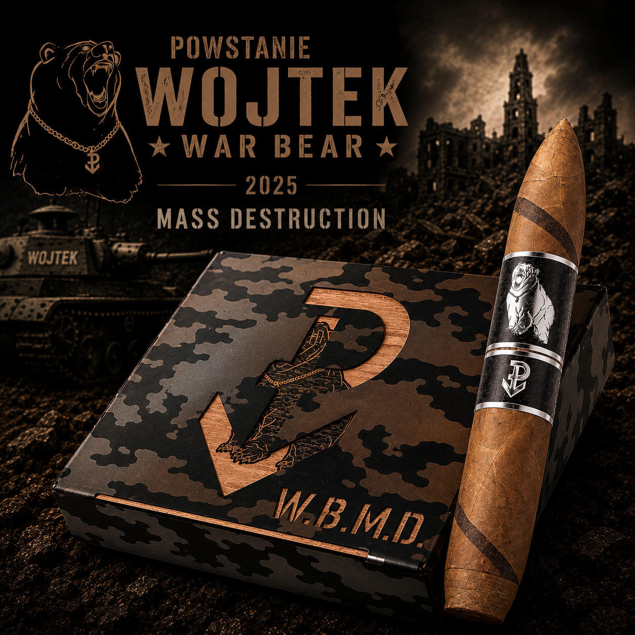 Powstanie Wojtek War Bear 2025 Mass Destruction