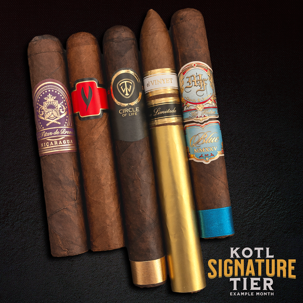 King of the Leaf Premium Cigar Club - SIGNATURE TIER