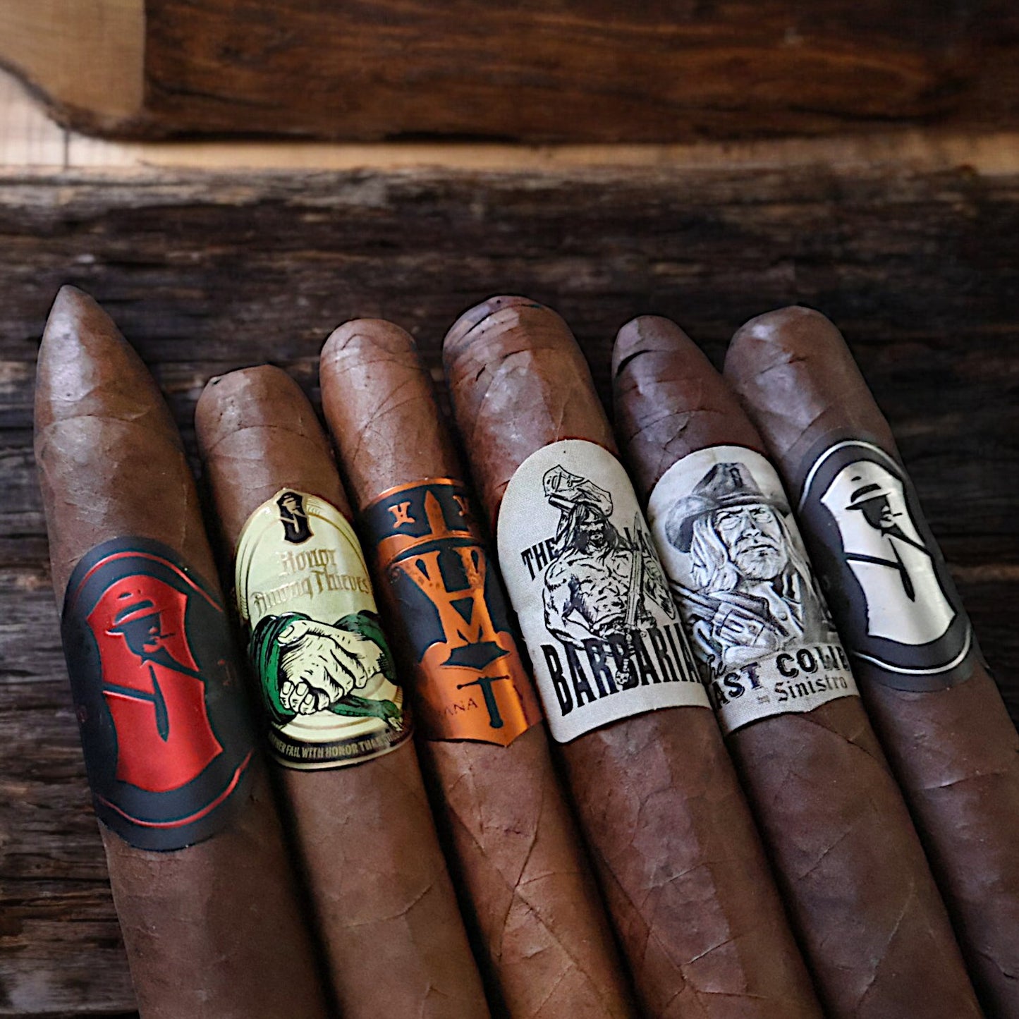 The Sinistro 6 Shooter Sampler Pack